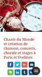 Mobile Screenshot of coeur-troubadour.com