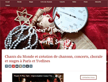 Tablet Screenshot of coeur-troubadour.com